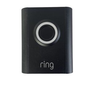 Ring Black Metal Decorative Video Doorbell For Interchangeable Faceplate